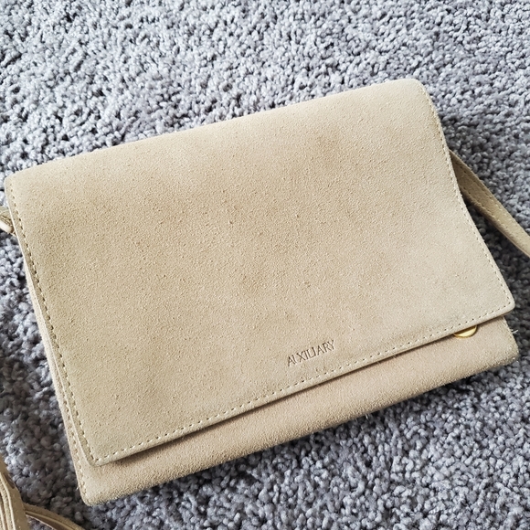Auxiliary Suede Crossbody Purse - Picture 2 of 9
